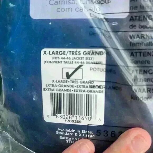 Halloween Stranger Things adult’s Dustin's Waupaca‎ T-Shirt Kit size XL - Picture 2 of 5